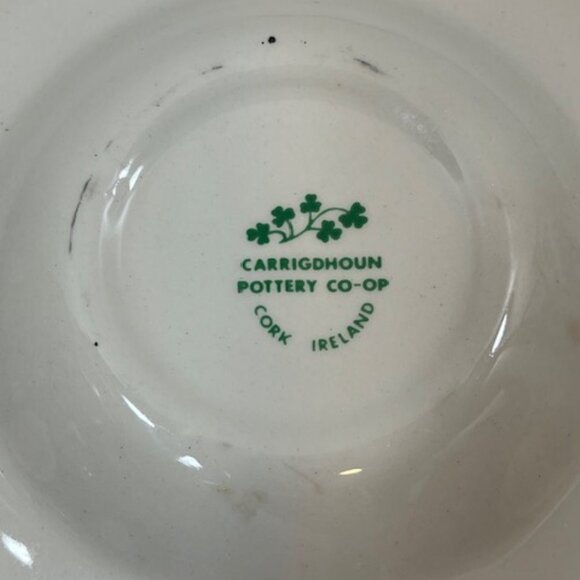 VTG IRELAND Tray Ceramic Colorful Map Serving Nut Candy Trinket Dish Coins 5.25" - Picture 5 of 7